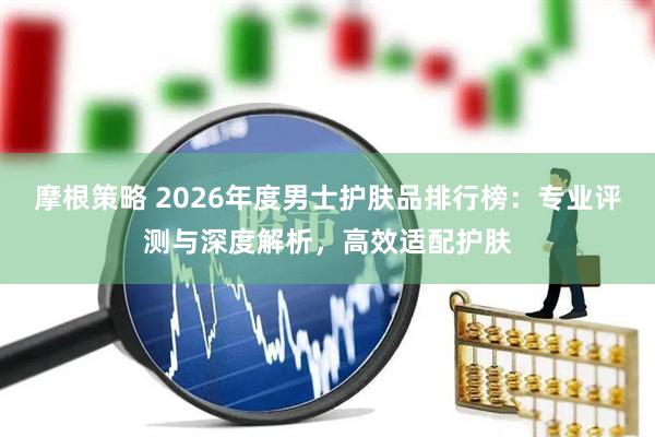 摩根策略 2026年度男士护肤品排行榜：专业评测与深度解析，高效适配护肤